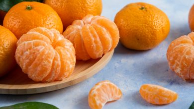 Mandarinka kalorie (kcal a kJ), vitamíny a výživové hodnoty