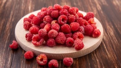 Maliny – kalorie (kcal i kJ), vitamíny, minerály a recepty