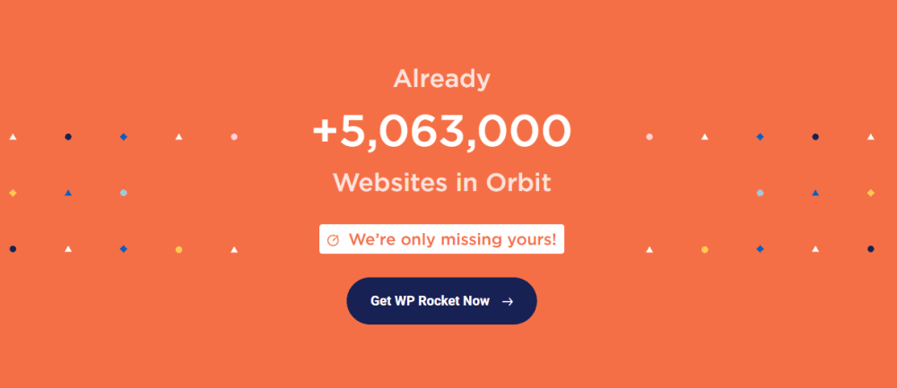 Počet optimalizovaných webů WP Rocket Počet optimalizovaných webů WP Rocket