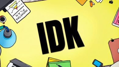 Co znamená IDK