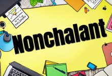 Co znamená Nonchalant