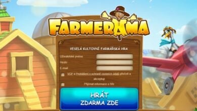 Jak vypadá registrace na Farmerama